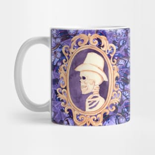 Time of Death Victorian Skull Mug